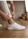 BA0248 BOA Beyaz Esnek Bağcıklı Ultra Hafif Nefes Alan Sneaker Ayakkabı