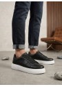 BA0247 Erkek Sneaker Günlük Casual Spor Ayakkabı Siyah
