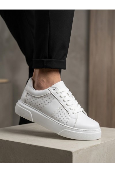 BA0247 Erkek Sneaker Günlük Casual Spor Ayakkabı Beyaz