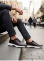 BA0244 İçi Dışı Hakiki Deri Bantlı Rahat Taban Casual Kahverengi Erkek Ayakkabı BA0244 İçi Dışı Hakiki Deri Bantlı Rahat Taban Casual Kahverengi Erkek Ayakkabı