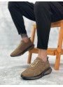 BA0324 İçi Dışı Hakiki Deri Rahat Taban Kahverengi Sneakers Casual Erkek Ayakkabı BA0324 İçi Dışı Hakiki Deri Rahat Taban Kahverengi Sneakers Casual Erkek Ayakkabı