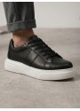 BA0247 Erkek Sneaker Günlük Casual Spor Ayakkabı Siyah