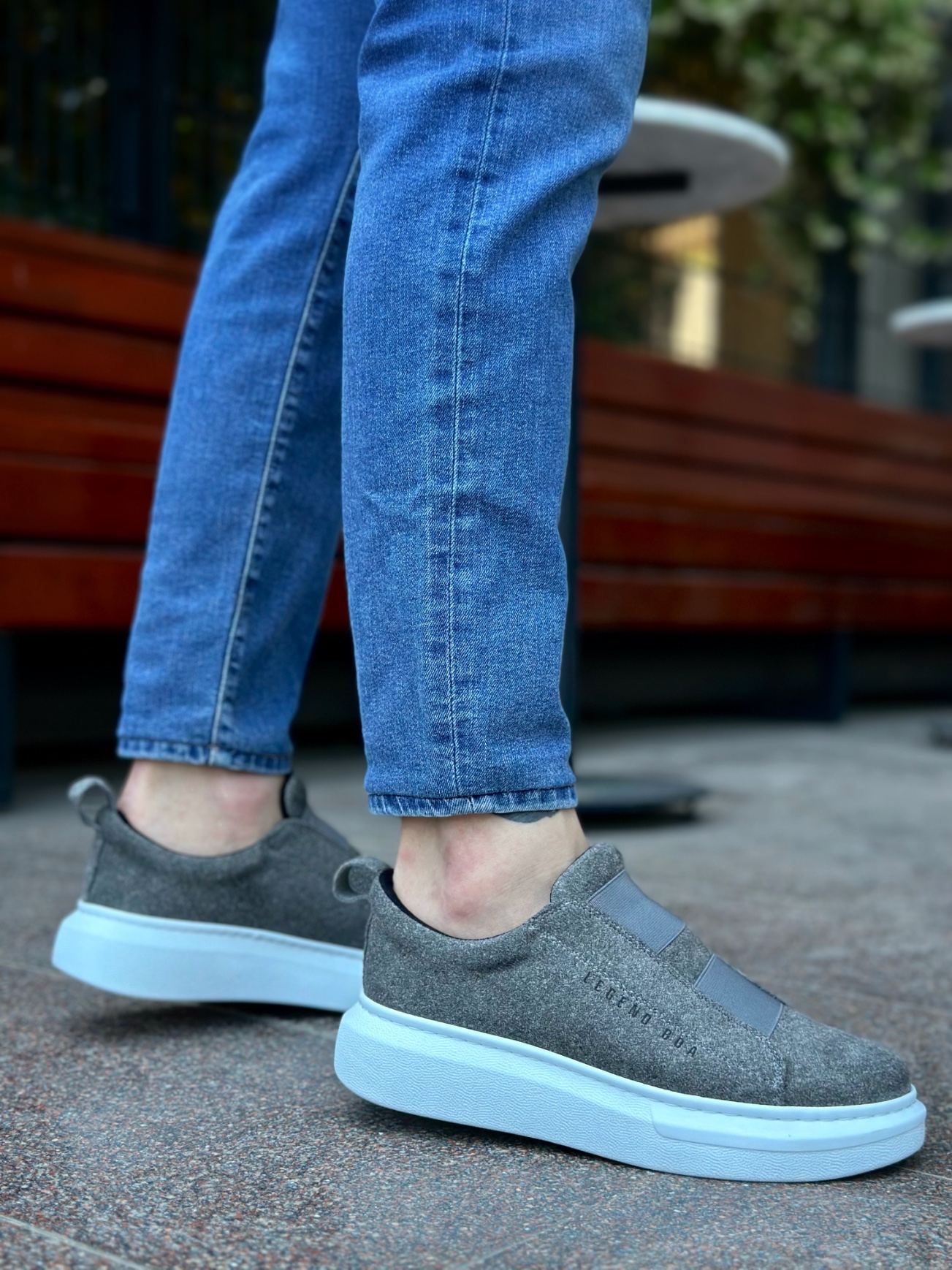 BA0307-GRİ Boa Erkek Ayakkabı Modelleri