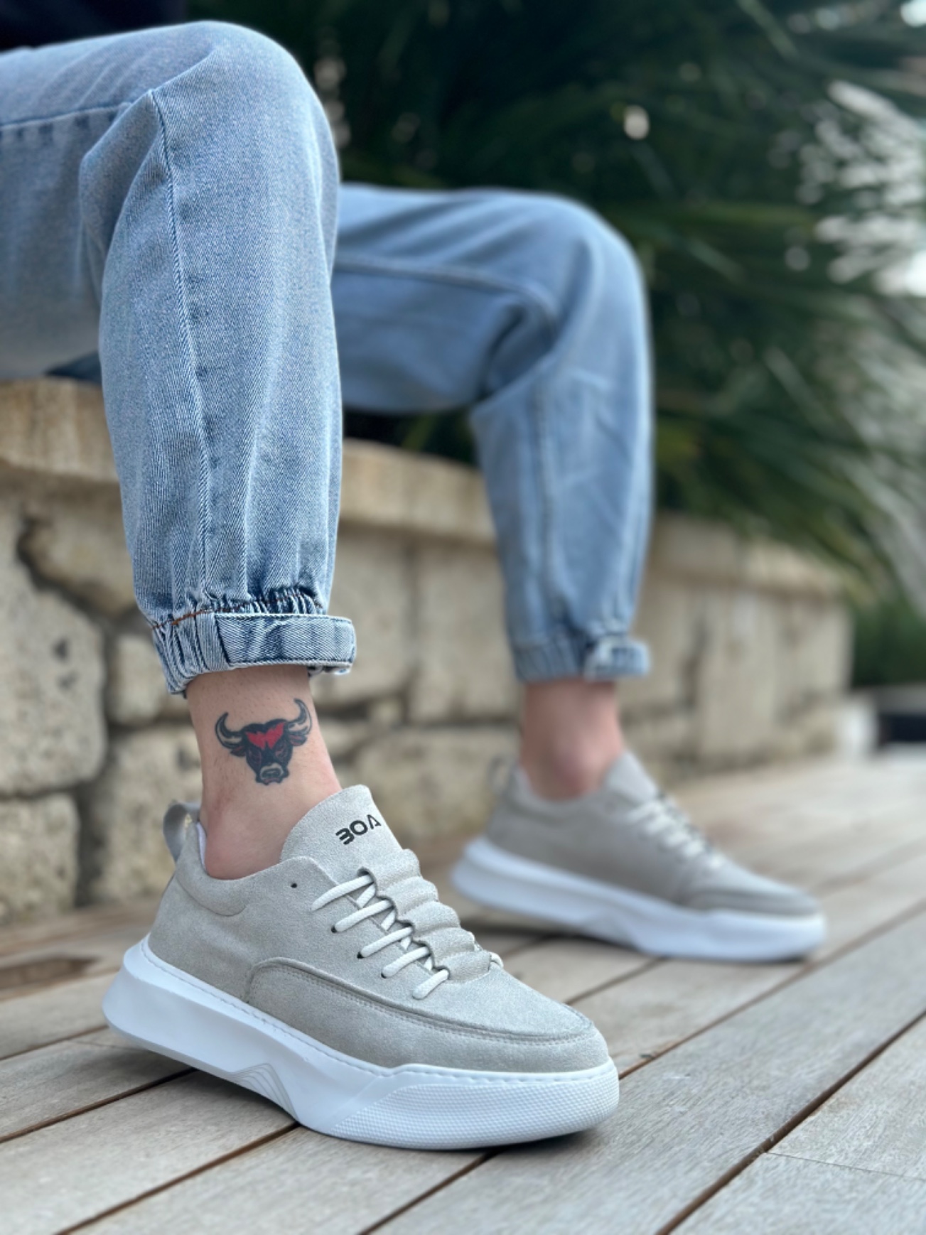 BA0332-GRİ Boa Ayakkabı