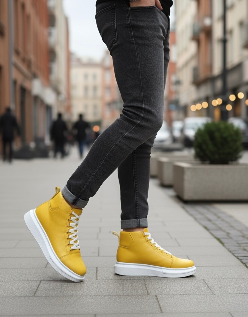 BA0713-SARI Boa Erkek Bot Modelleri