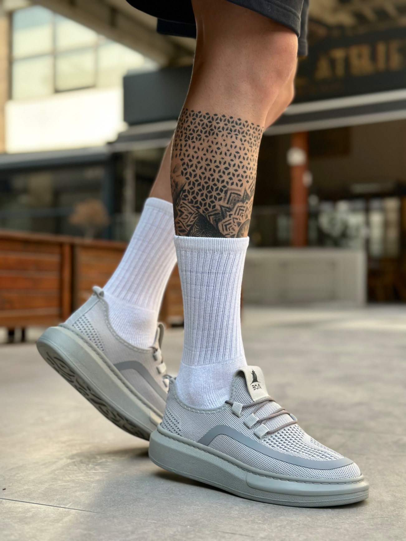 BA0375-GRİ Boa Erkek Ayakkabı Modelleri