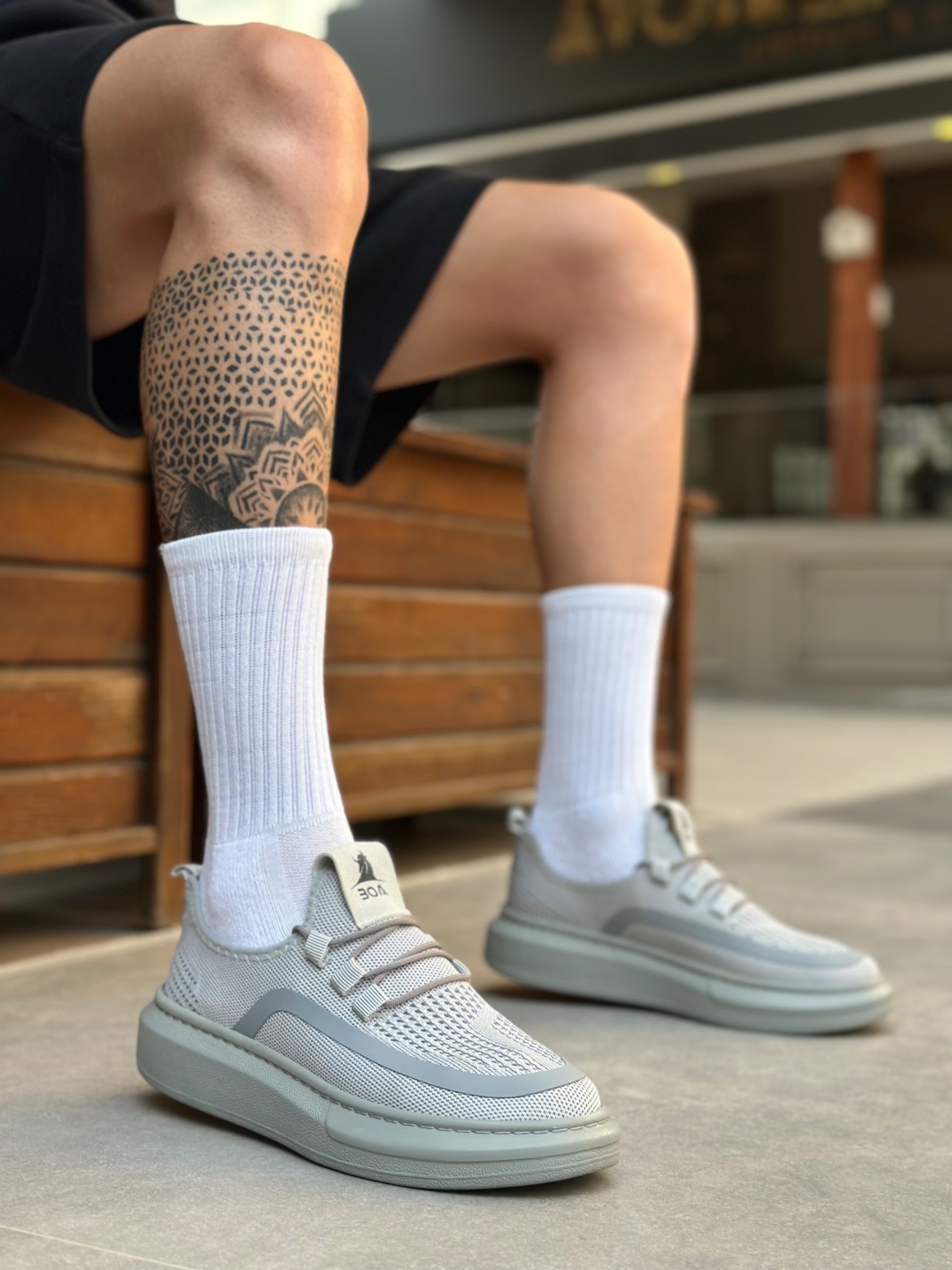 BA0375-GRİ Boa Ayakkabı